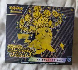 Pokemon TCG Scarlet & Violet - Surging Sparks Elite Trainer Box ETB - Image 1