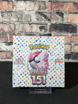 Pokemon TCG: Japanese 151 Booster Box - Brand New & Sealed - Image 1