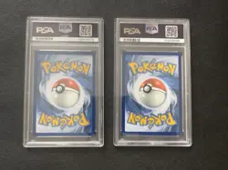 Pokemon Together Stamp Eevee 133/165 & pikachu 025/165 Promo Card PSA - Image 2