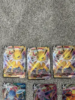 Pokemon TCG Evolving Skies Vmax Lot - Umbreon Espeon golteon vaporeon flareon - Image 4