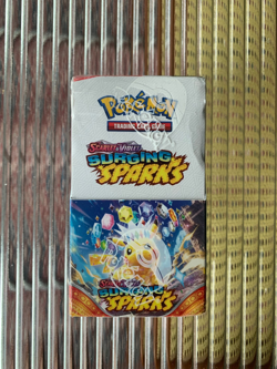 POKEMON SEALED surging sparks half booster box 18 packs - Image 1
