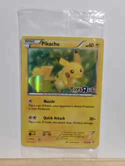 Pikachu (Sealed) Toys R Us Promo 2016 Limited Edition US English Pokemon TCG - Image 1