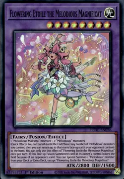 Flowering Etoile The Melodious Magnificat Super Rare 1st Ed LEDE-EN036 NM YuGiOh - Image 1