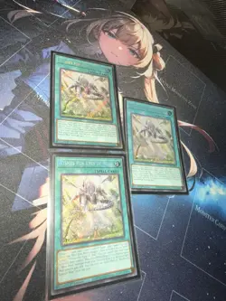 Yu-Gi-Oh! 3x Wishes for Eyes of Blue SDWD-EN042 Secret Rare Playset - Image 1