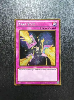 Yu-Gi-Oh - Trap Stun - PGLD-EN090 - Image 1