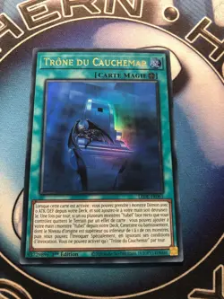 *** NIGHTMARE THRONE *** (FRENCH) 1ST EDITION ULTRA RARE LEDE-EN061 YUGIOH! - Image 1
