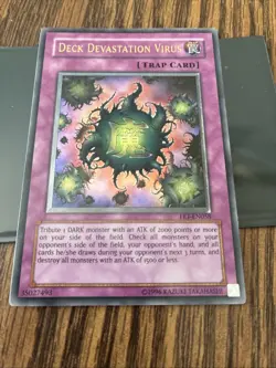 Deck Devastation Virus FET-EN058 Ultimate Rare Unlimited VLP - Image 2