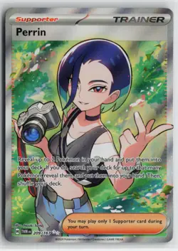 Pokemon Perrin - 209/167 209/167 SV06: Twilight Masquerade card Near Mint - Image 1