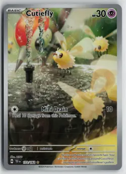 Pokemon Cutiefly - 172/162 172/162 SV05: Temporal Forces card Near Mint - Image 1