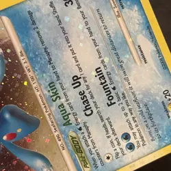 2008 Pokemon MANAPHY Majestic Dawn HOLO BLEED Misprint ERROR Card 8/100 Nm/vlp - Image 3