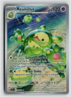 Pokemon Reuniclus - 171/162 171/162 SV05: Temporal Forces card Near Mint - Image 1
