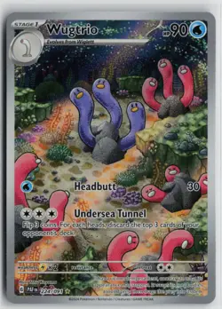 Pokemon Wugtrio - 224/091 224/091 SV: Paldean Fates card Near Mint - Image 1