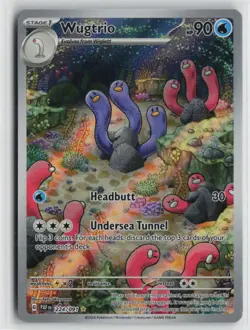 Pokemon Wugtrio - 224/091 224/091 SV: Paldean Fates card Near Mint - Image 1