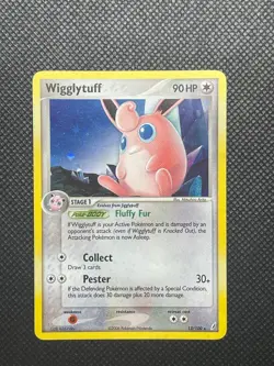 Wigglytuff 13/100 Vintage Holo Rare Crystal Guardians Pokemon Card TCG 2006 - Image 1