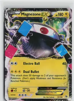 Pokemon Magnezone EX 35/106 XY - Flashfire Holofoil card NM - Image 1