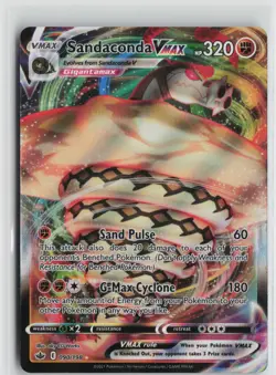 Pokemon Sandaconda VMAX 090/198 SWSH06: Chilling Reign card Near Mint - Image 1