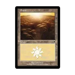 WOTC MtG Invasion Plains #331 (C) (Foil) EX - Image 1
