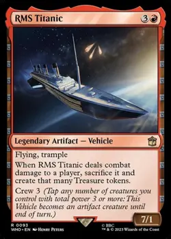 RMS Titanic - Foil DRWHO NM MTG - Image 1