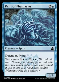 Drift of Phantasms - Foil RVR NM MTG - Image 1