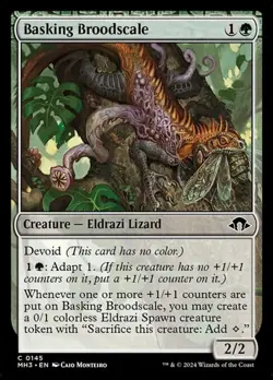Basking Broodscale - Foil MH3 NM MTG - Image 1
