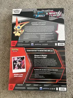 Pokemon TCG Team Rocket’s Mewtwo Ex Box/Victini Illu/Destined Rivals Bundle ✅📦 - Image 4