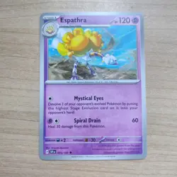 Espathra 095/191 - NM SV Surging Sparks - Pokemon TCG 2024 Uncommon Card - Image 1