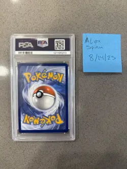 Pokemon 2025 SVP EN-SV Black Star Promo #174 Eevee EX PSA 9 - Image 2