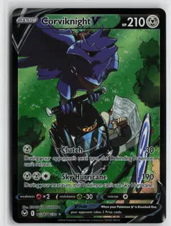 Pokemon Corviknight V TG18/TG30 SWSH12: Silver Tempest Trainer Gallery Holofoil - Image 1