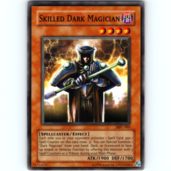 Yugioh Skilled Dark Magician MFC-065 Unlimited Super Rare Holo - LP-NM 💎 - Image 1