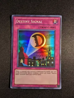Yugioh - Destiny Signal RYMP-EN038 Unlimited Edition Super Rare NM - Image 1