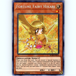 Yugioh Fortune Fairy Hikari BLHR-EN014 1st Edition Secret Rare Holo - VLP-NM 💎 - Image 1