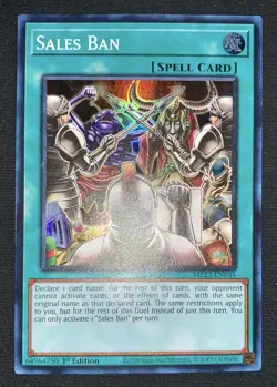 Yugioh Sales Ban MP23-EN035 Super Rare 1st Ed NM/VLP w/Tracking - Image 2