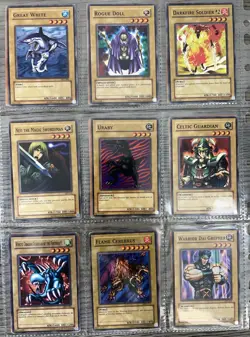 Vintage Yu-Gi-Oh Card Lot -1996 YuGiOh Collection Lot 98 Cards some 1st edition - Image 1