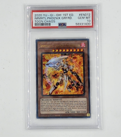 PSA10 GEM MT - Immortal Phoenix Gearfried Yugioh Toon Chaos - Image 1