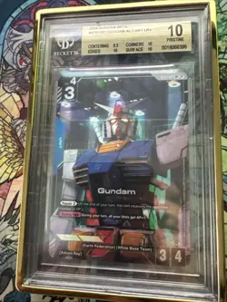Gundam Rx-78-2 ST01-001 LR+ Alt Art - Gundam Card Game BETA (English) - BGS 10 - Image 1