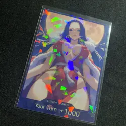Boa Hancock One Piece Anime Waifu Sexy Goddess Custom Card - Image 3