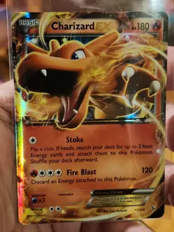 2014 Charizard EX 11/106 Pokemon XY Flashfire Holo Foil Quality Card - Image 3