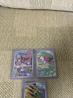SV9a Heat Wave Arena Pokemon Card Korean AR Art Rare Card Bundle X3 Mint - Image 4