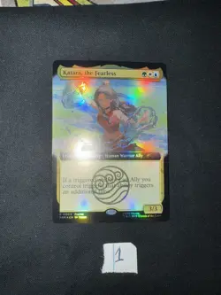 SDCC 2025 Magic The Gathering X Avatar Katara The Fearless 4 cards for full deck - Image 1