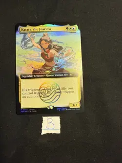 SDCC 2025 Magic The Gathering X Avatar Katara The Fearless 4 cards for full deck - Image 3