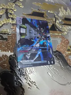 Gundam Card Game Newtype Rising Gundam Aerial Rebuild GD01-067 LR - Image 1