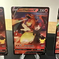 3 Cards!- Lance's Charizard V SWSH133 SWSH: Sword & Shield Promo Cards Pokemon - Image 3