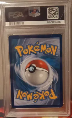 PSA 8 Mint Ash’s Pikachu SM108 Black Star Promo Sun & Moon Pokemon Card TCG - Image 2