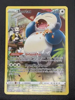 Snorlax TG10/TG30 Lost Origin Trainer Gallery Holo Rare Card Pokemon TCG NM - Image 1