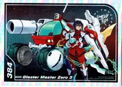 Blaster Master Zero 3 Limited Run Games Silver Trading Card #384 New No Creases - Image 1