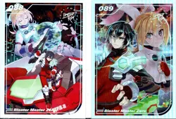 Blaster Master Zero #088 #089 Silver Limited Run Trading Card No Creases New - Image 1