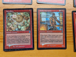 MTG Urza's Destiny FOIL Rare, Uncommon reds (8 cards), Impatience etc, see desc - Image 5