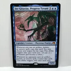 MTG English Jin-Gitaxias, Progress Tyrant NM Foil Kamigawa: Neon Dynasty - Image 1