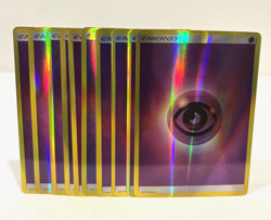 SET OF 10 POKEMON TCG SUN & MOON REVERSE HOLO PURPLE PSYCHIC ENERGY CARD LOT - Image 4