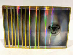 SET OF 10 POKEMON TCG SUN & MOON REVERSE HOLO SILVER STEEL ENERGY CARD LOT 2017 - Image 3